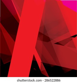 Colorful background made of various stripes. Design template for business brochures, flyers, posters and invitations. Vector
