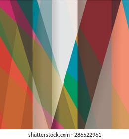 Colorful background made of various stripes. Design template for business brochures, flyers, posters and invitations. Vector