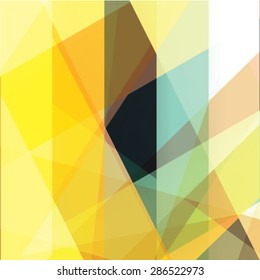 Colorful background made of various stripes. Design template for business brochures, flyers, posters and invitations. Vector