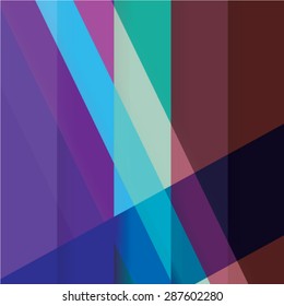 Colorful background made of various stripes. Design template for business brochures, flyers, posters and invitations. Vector