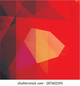 Colorful background made of various stripes. Design template for business brochures, flyers, posters and invitations. Vector