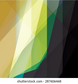 Colorful background made of various stripes. Design template for business brochures, flyers, posters and invitations. Vector