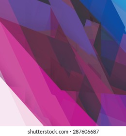 Colorful background made of various stripes. Design template for business brochures, flyers, posters and invitations. Vector