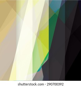 Colorful background made of various stripes. Design template for business brochures, flyers, posters and invitations. Vector