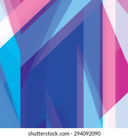 Colorful background made of various stripes. Design template for business brochures, flyers, posters and invitations. Vector