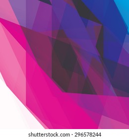 Colorful background made of various stripes. Design template for business brochures, flyers, posters and invitations. Vector