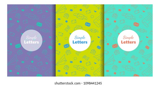 Colorful Background with Messages