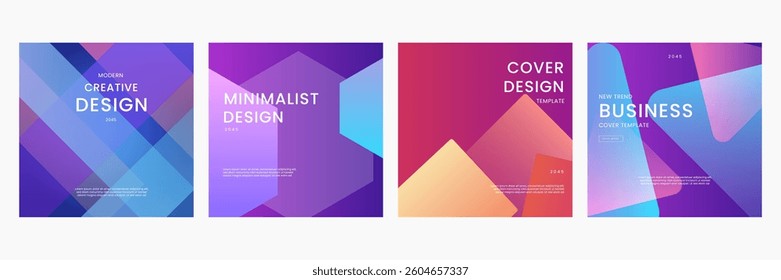 Colorful Background Minimalist Gradient Style Ideal for Post, Background, Banner, Ad, Promo, Invitation, Etc