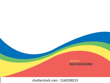 colorful background modern.template design