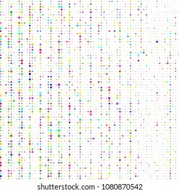 Colorful background of multicolored dots