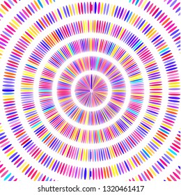 Colorful background of multicolored dots