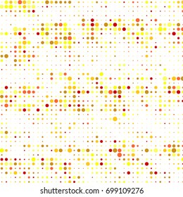 Colorful background of multicolored dots