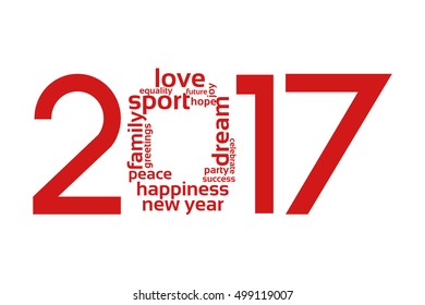 Colorful background with the new year coming - Powered by Shutterstock - Get 15% off with code: PIKWIZARD15