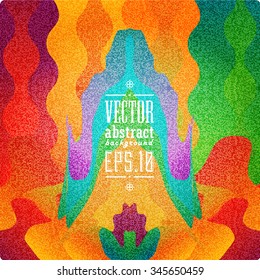 Colorful background with noise. Vector eps10.