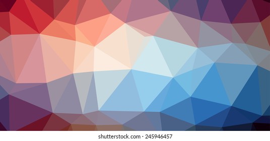 Colorful background on Low polygon style