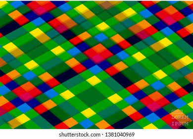 colorful background overlap layer dimension with line design for modern background or website