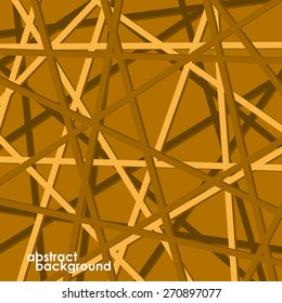 Colorful background with overlapping lines. Vector illustration. Eps10