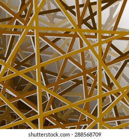 Colorful background with overlapping lines. Vector illustration. Eps10