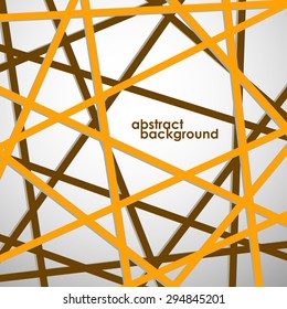 Colorful background with overlapping lines. Vector illustration. Eps10