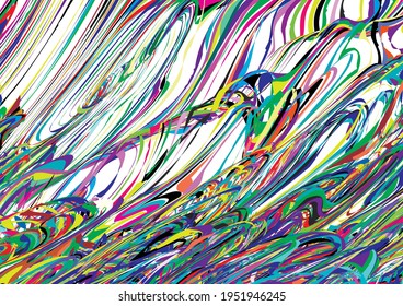 A colorful background of paint that you want to paint as you wish