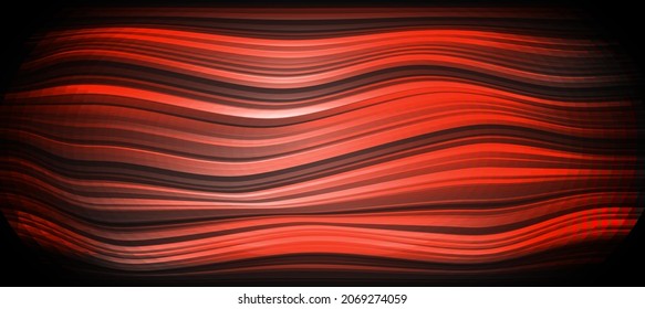 colorido patrón de fondo onda lujoso color de fondo naranja movimiento de luz y elegante