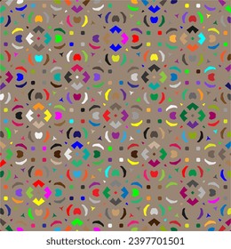  Colorful background. Perfect for wallpaper, wrapping paper, pattern fills, greetings, web page background, Christmas and New Year greeting cards.
Color  mosaic.Abstract shape art with Colour pattern.