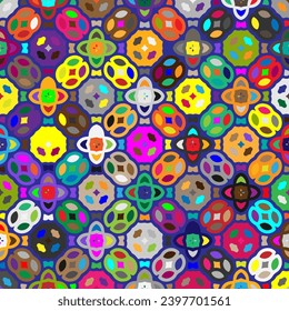  Colorful background. Perfect for wallpaper, wrapping paper, pattern fills, greetings, web page background, Christmas and New Year greeting cards.
Color  mosaic.Abstract shape art with Colour pattern.