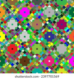  Colorful background. Perfect for wallpaper, wrapping paper, pattern fills, greetings, web page background, Christmas and New Year greeting cards.
Color  mosaic.Abstract shape art with Colour pattern.