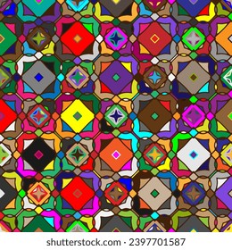  Colorful background. Perfect for wallpaper, wrapping paper, pattern fills, greetings, web page background, Christmas and New Year greeting cards.
Color  mosaic.Abstract shape art with Colour pattern.