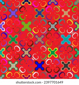  Colorful background. Perfect for wallpaper, wrapping paper, pattern fills, greetings, web page background, Christmas and New Year greeting cards.
Color  mosaic.Abstract shape art with Colour pattern.