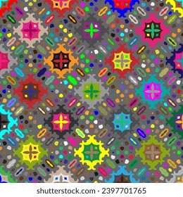  Farbiger Hintergrund. Perfekt für Bildschirmhintergründe, Wickelpapier, Muster-Füllungen, Grüße, Web-Hintergrund, Weihnachten- und Neujahrskarten.
Color mosaic.Abstrakte Form Kunst mit Farbmuster.