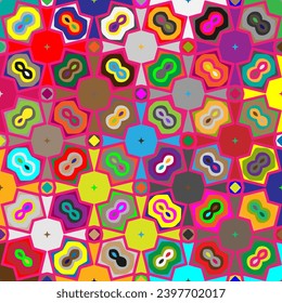  Colorful background. Perfect for wallpaper, wrapping paper, pattern fills, greetings, web page background, Christmas and New Year greeting cards.
Color  mosaic.Abstract shape art with Colour pattern.