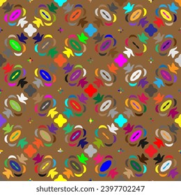  Colorful background. Perfect for wallpaper, wrapping paper, pattern fills, greetings, web page background, Christmas and New Year greeting cards.
Color  mosaic.Abstract shape art with Colour pattern.