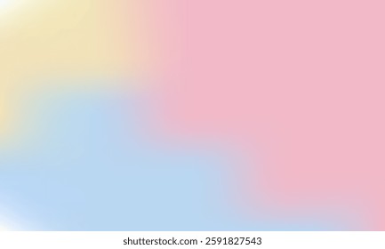 A colorful background with a pink and blue gradient