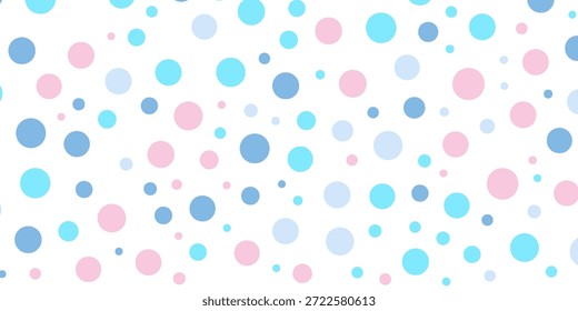 fundo colorido com pontos polka