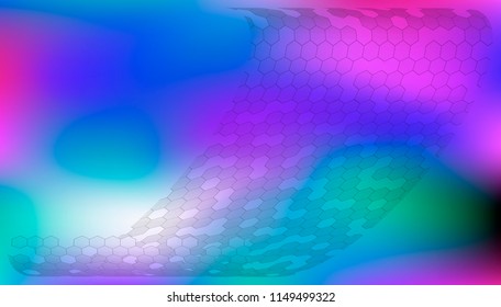 Colorful background with polygonal elements. Geometric shapes composition pattern. Modern technology abstract vector illustration.