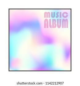 Colorful background for printing products, typography, music album or cover brochures. Vector illustration.