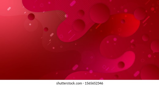 Colorful background With proportions and components in a fluid, wavy shape and color gradation.