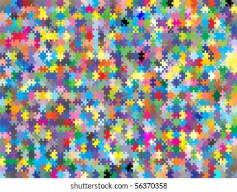 colorful background puzzle, vector
