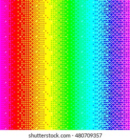 colorful background with rainbow dots. Vector illustration EPS 10