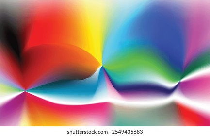 A colorful background with a rainbow pattern