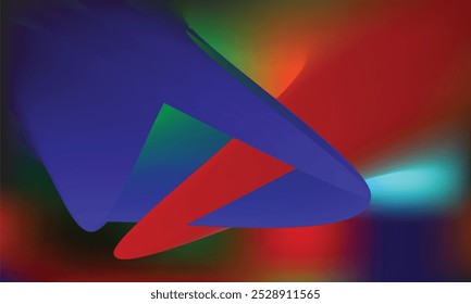 A colorful background with a red and orange background