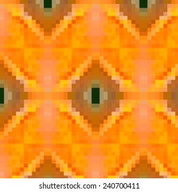 colorful background with seamless mosaic pattern. Vector, EPS 8