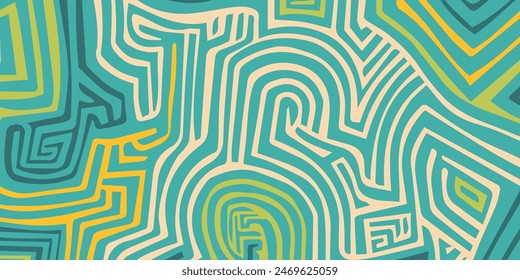 Conjunto de fondo colorido con líneas onduladas diagonales. 