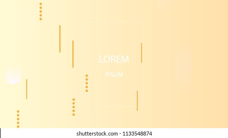 Colorful Background with Simple Fluid Shapes. Holographic Colour Gradient. Cool Abstract Background. Vector Illustration.
