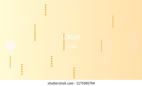 Colorful Background with Simple Fluid Shapes. Holographic Colour Gradient. Cool Abstract Background. Vector Illustration.