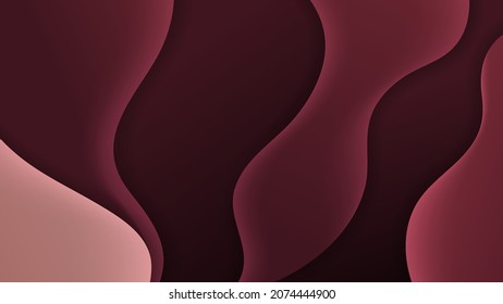 Colorful background with soft gradient color and dynamic shadow on background. Vector background for wallpaper. Eps 10