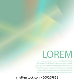 Colorful background with soft gradients and lines. Abstract texture with blurred and geometrical shapes. Stylish design element.
