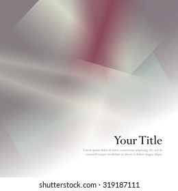 Colorful background with soft gradients and lines. Abstract texture with blurred and geometrical shapes. Stylish desighn element.
