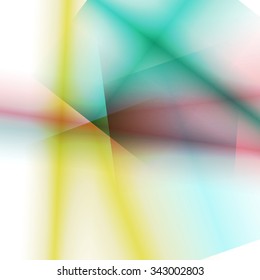 Colorful background with soft gradients and lines. Abstract texture with blurred and geometrical shapes. Stylish design element.